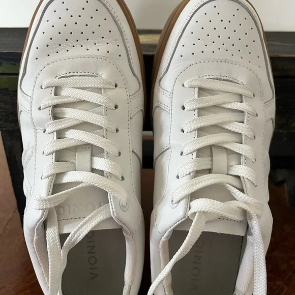 Vionic White Sneakers - Picture 2 of 4